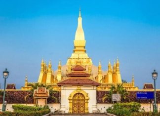 Khám phá Thạt Luổng - kỳ quan kiến trúc gắn liền văn hóa Phật giáo Lào